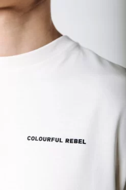 Abstract Long Sleeve | Off White | Colourful Rebel Discount