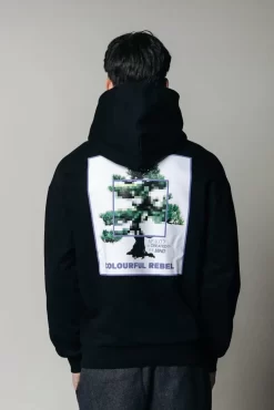 Bonsai Hoodie | Black | Colourful Rebel Online