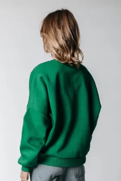 Club Sport Sweat | Deep Green | Colourful Rebel Cheap