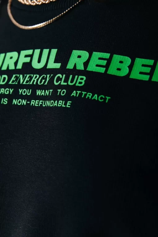 Logo Sweat | Black | Colourful Rebel Shop