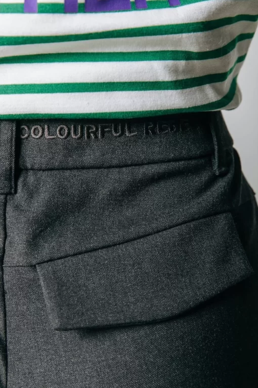 Eileen Worker Pants | Anthracite | Colourful Rebel Sale