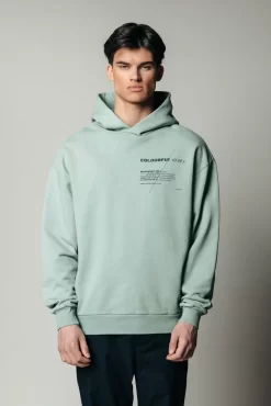 Slash Hoodie | Dark Mint | Colourful Rebel Shop