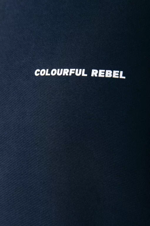 Uni Logo Relaxed Hoodie | Navy | Colourful Rebel Outlet