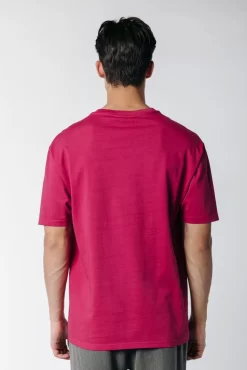 Uni Logo Tee | Burgundy | Colourful Rebel Cheap