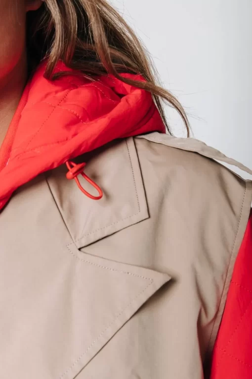 Yentl Jacket | Beige | Colourful Rebel Sale