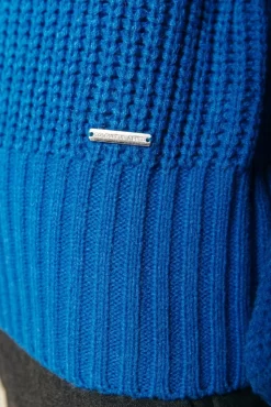 Yitty Knitted Sweater | Vibrant Blue | Colourful Rebel Sale